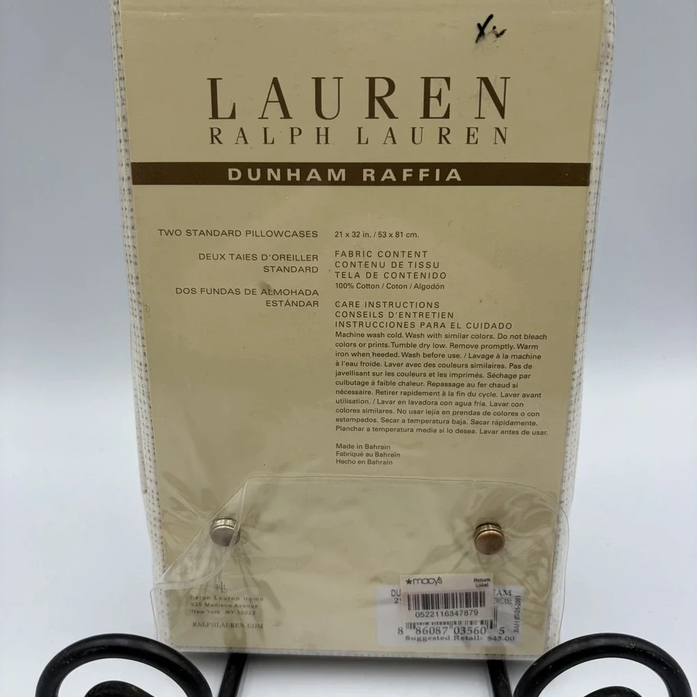 Lauren Ralph Lauren standard pillow