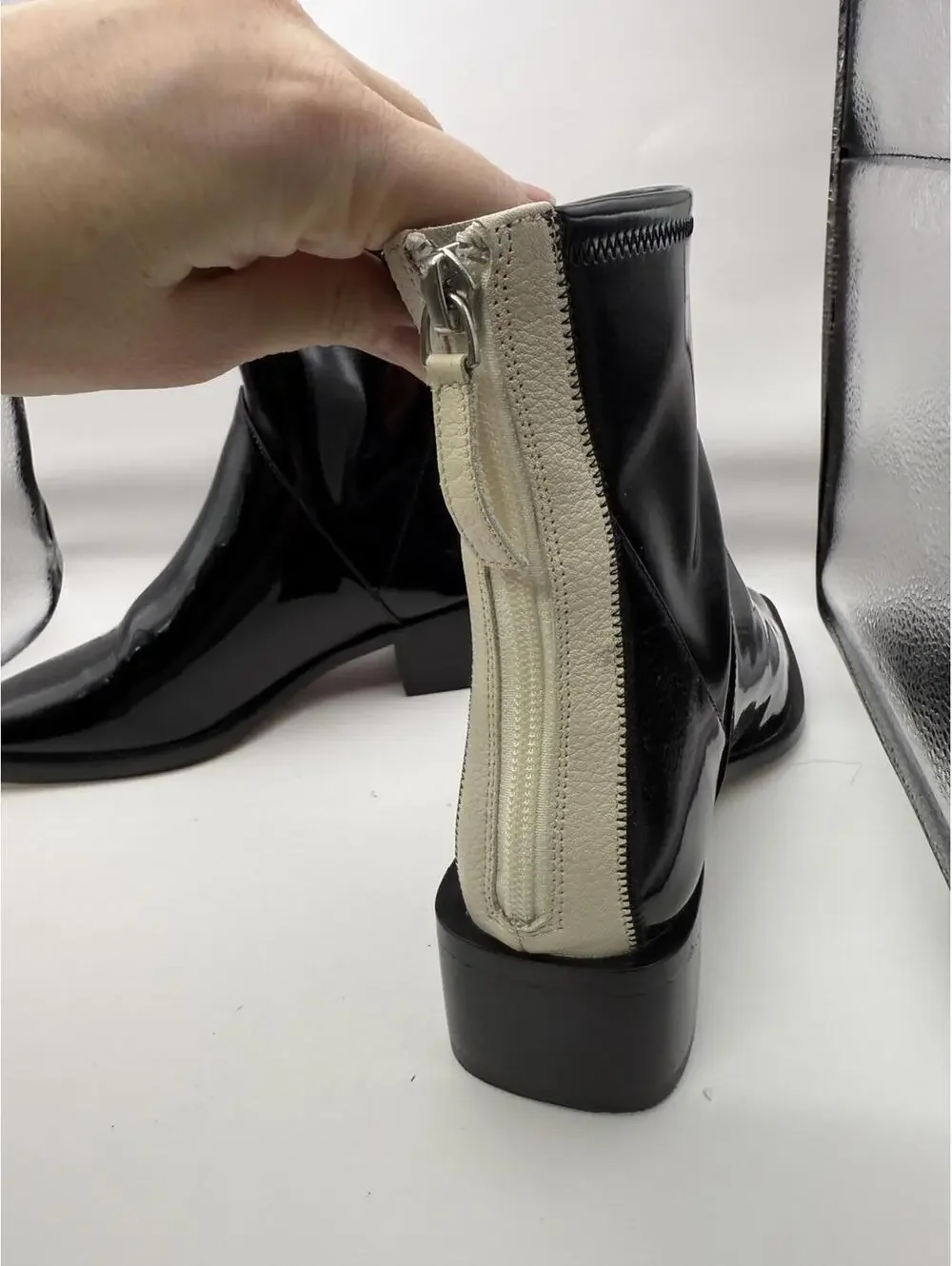 N/A sleek boots