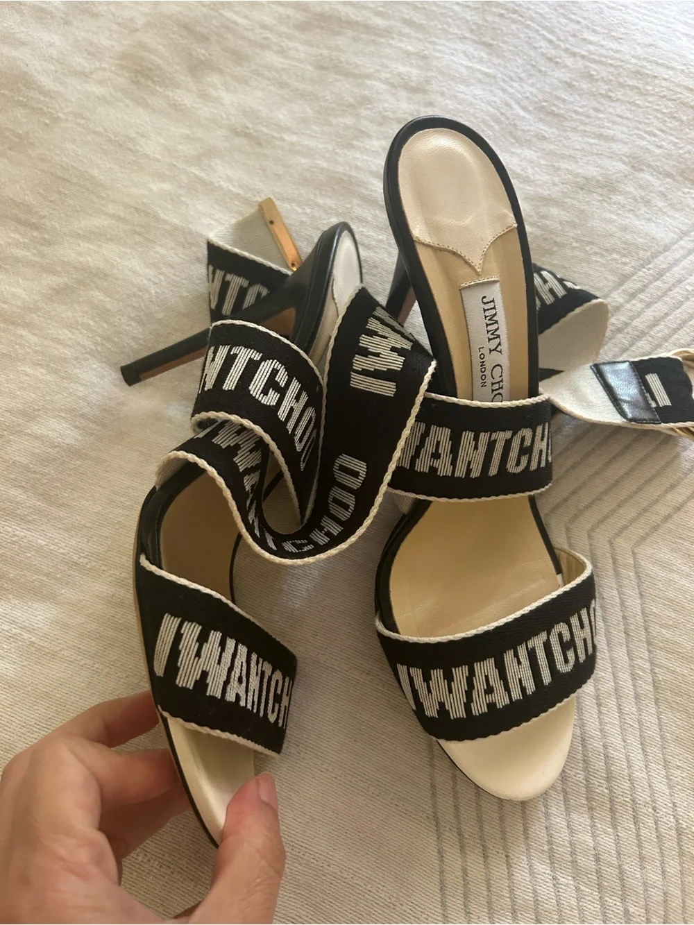 Jimmy Choo tone eu black
