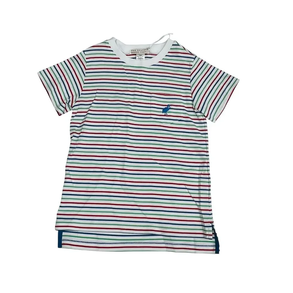 NWT TBBC 12-18M Carter Crewneck in Simsbury Stripe
