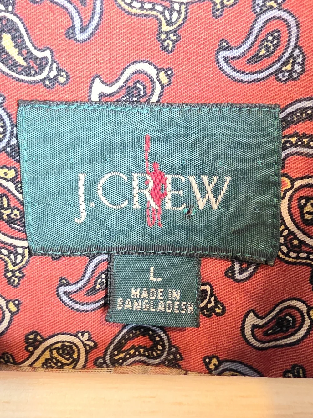 J. Crew crew oarsman