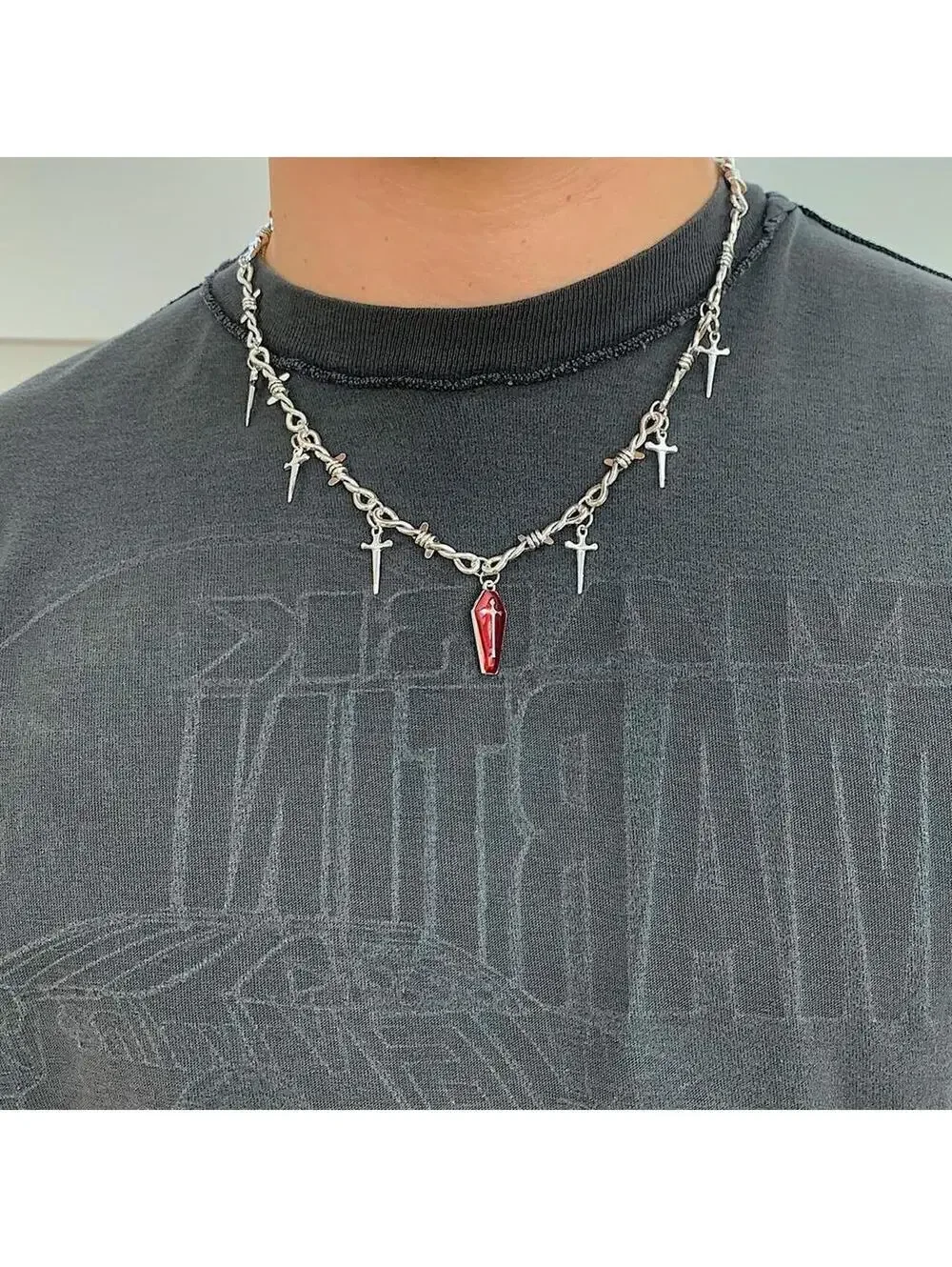 N/A @depop #punknecklace