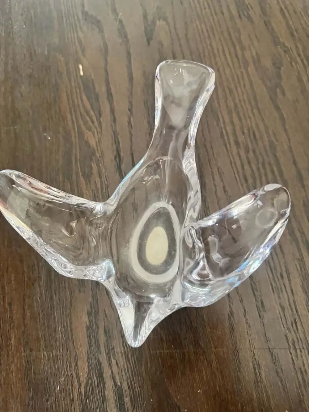 Chairish clear blown
