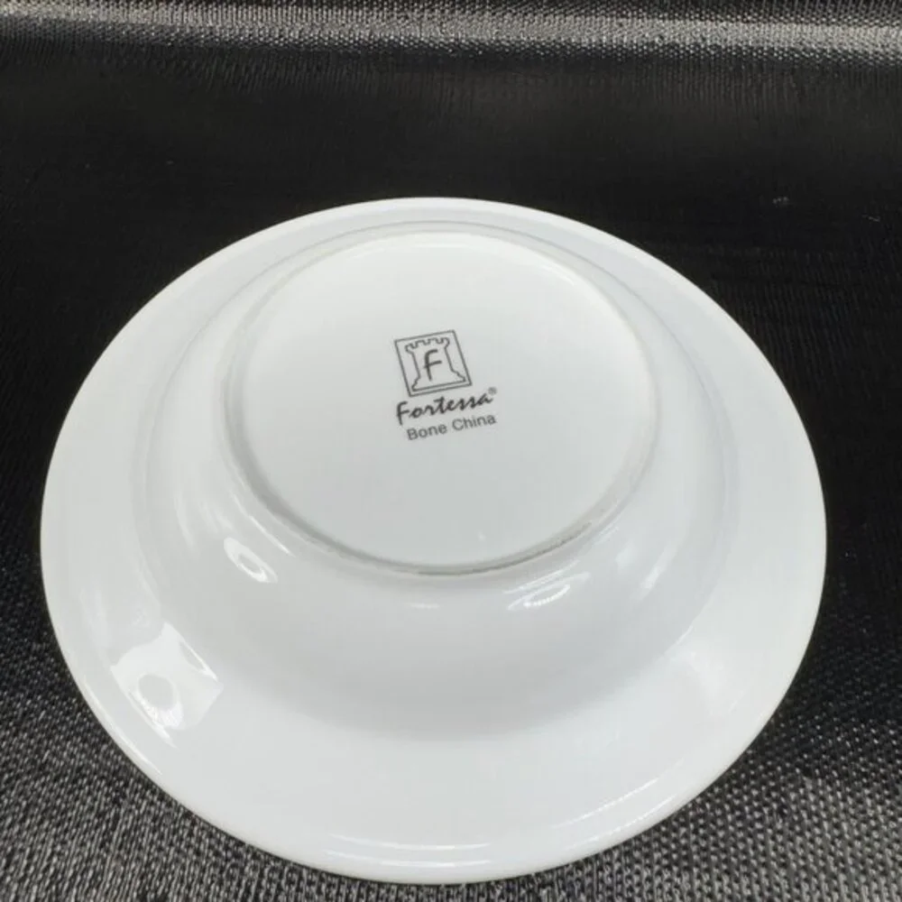 Fortessa Decorated Edges Deep Dish Bowl 9inch Porcelain Dishes Bowls Set 3 VTG‎