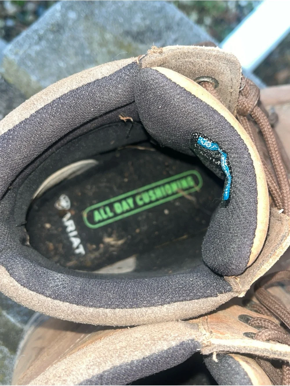 Ariat rebar wedge