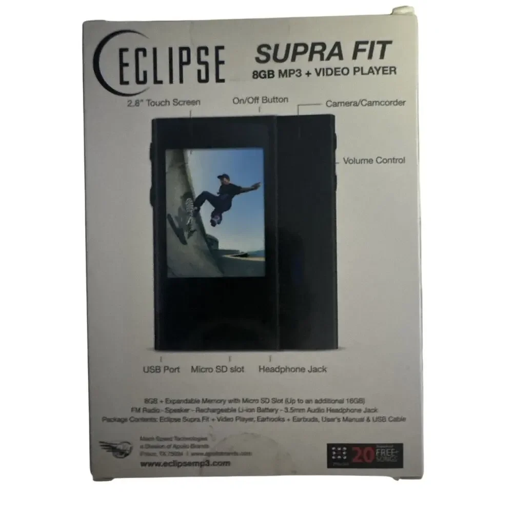Bundle Package MiniProDrone EclipseMP3 FlexF780Neckband Smartwatch