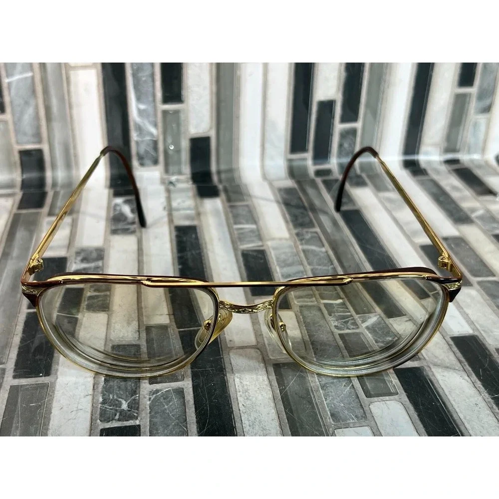 Essence 465 Gold‎ Glasses 155 Frame Made in italy