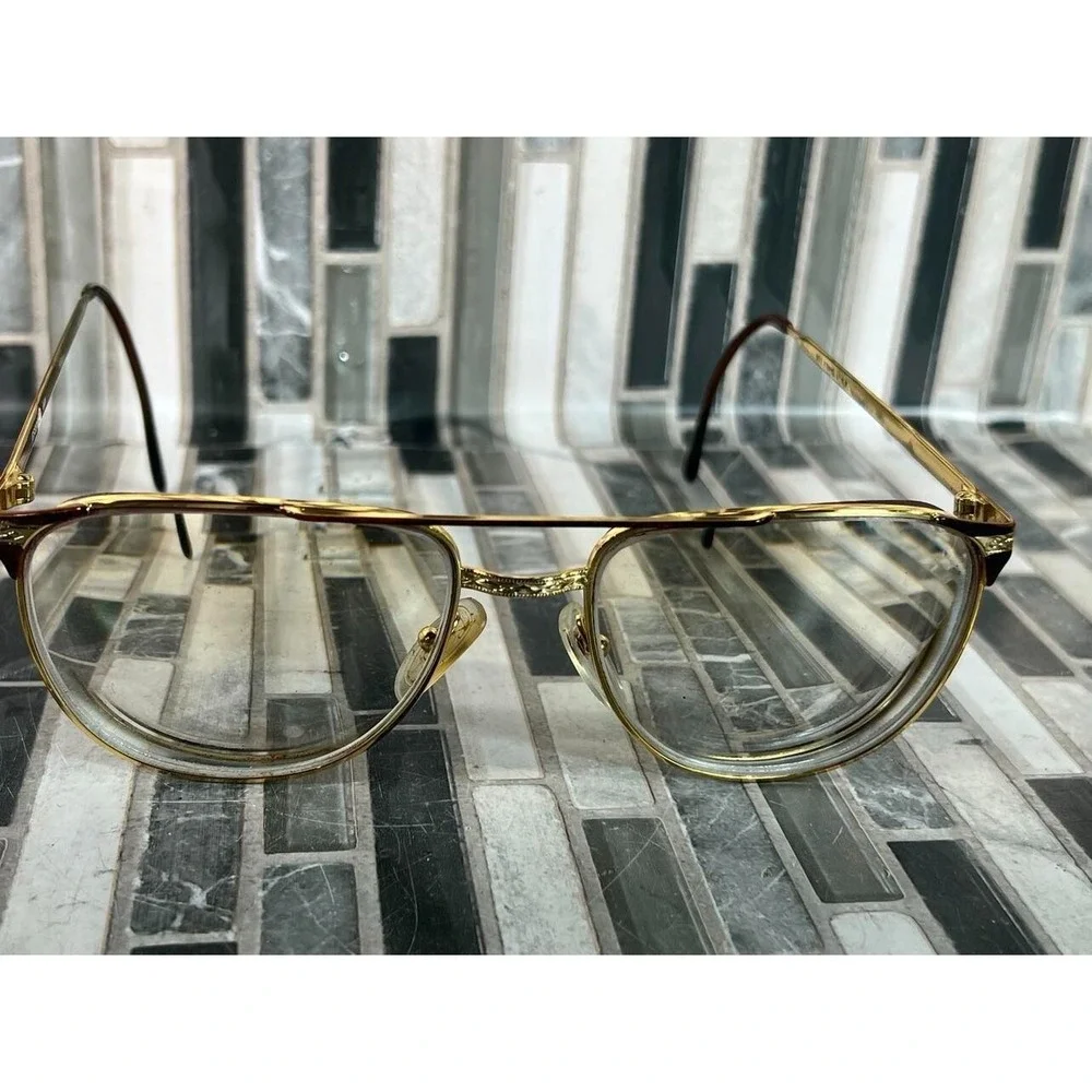 Essence 465 Gold‎ Glasses 155 Frame Made in italy