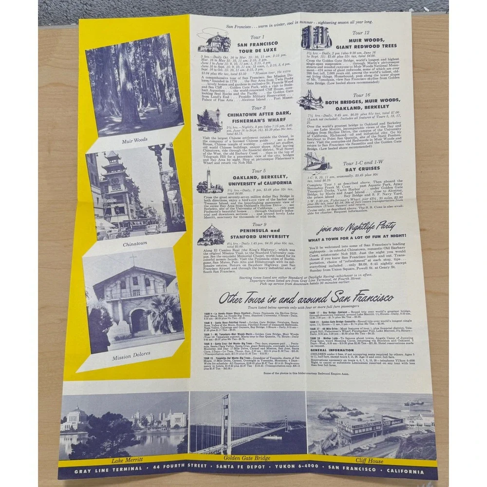 Gray Line vintage 1953