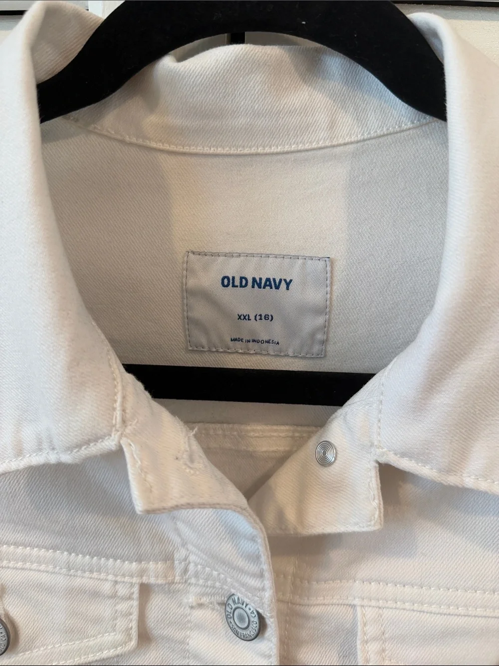Old Navy crisp white