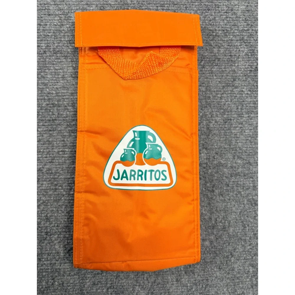 Jarritos‎ Orange Insulated Bottle Cooler Bag Single Sleeve with Handle Logo