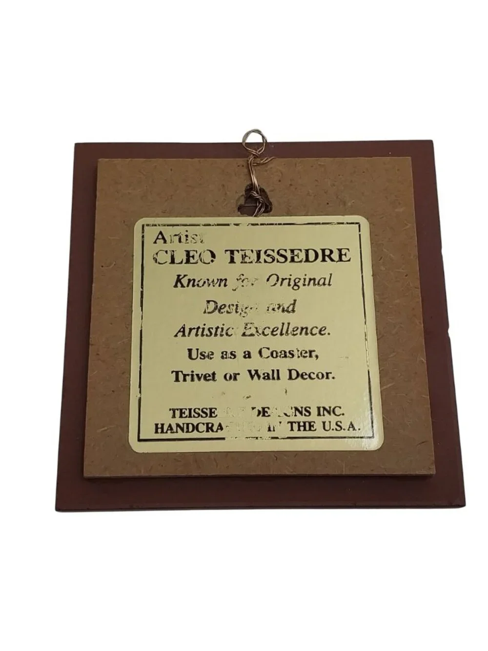 Cleo Teissedre dimensions ceramic