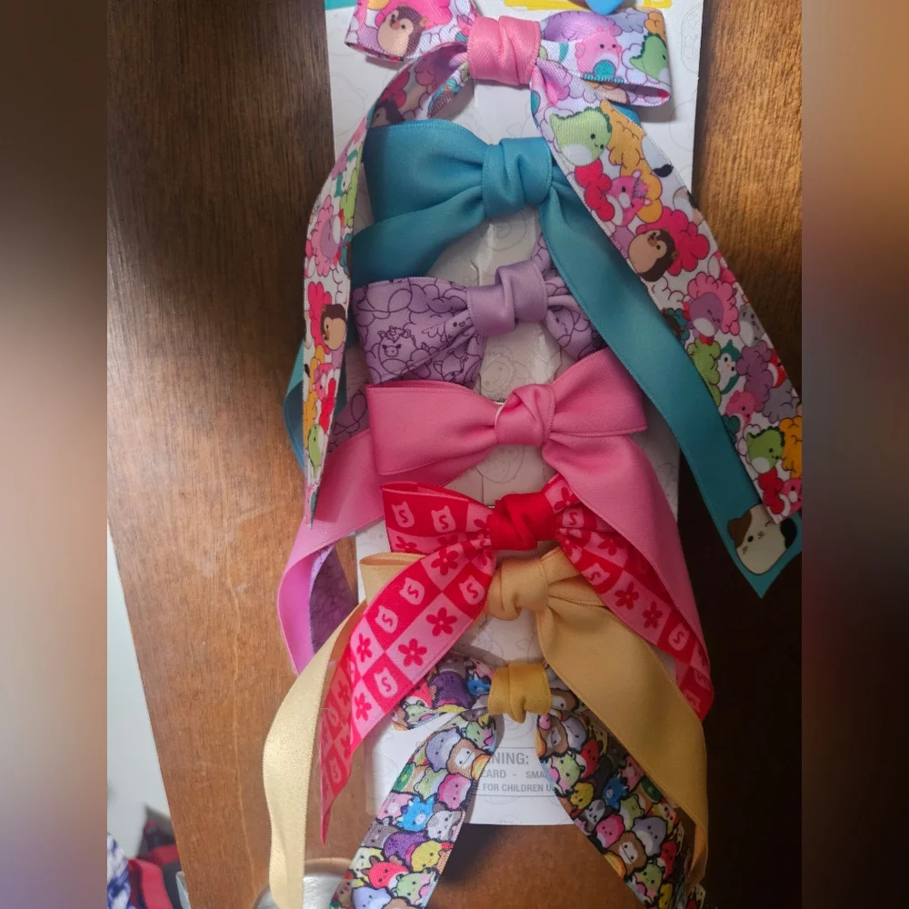 Squishmallows vibrant ribbon