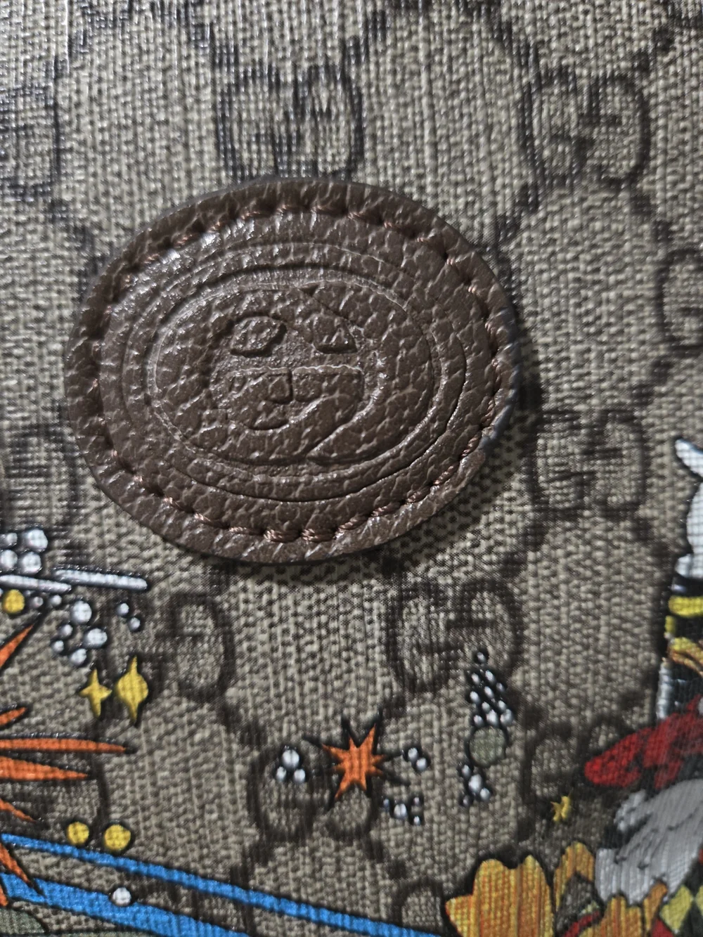Gucci backpack signature