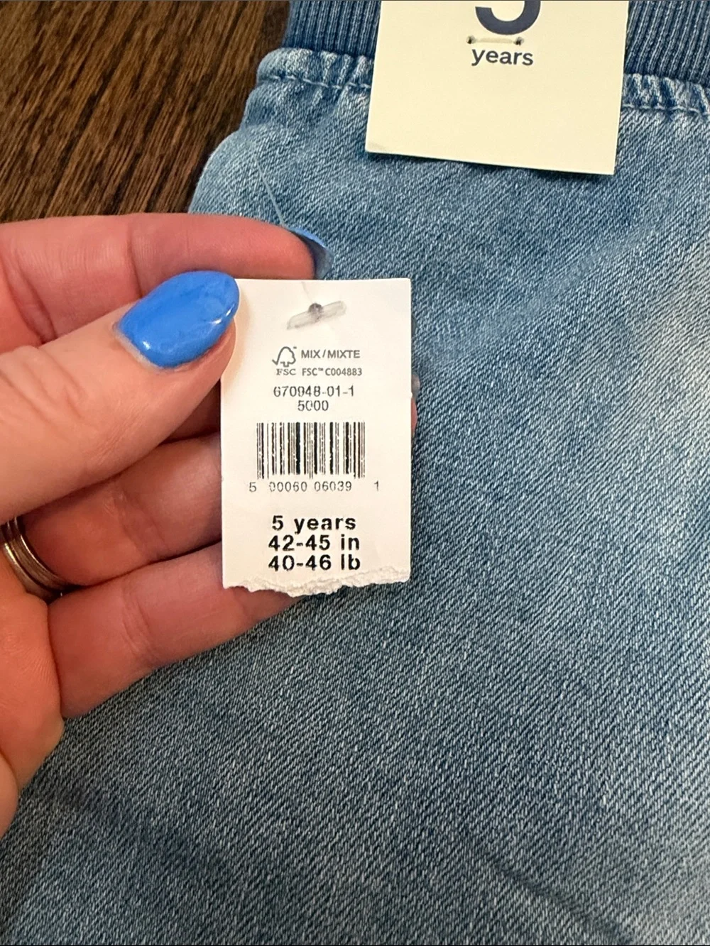 GAP soft denim