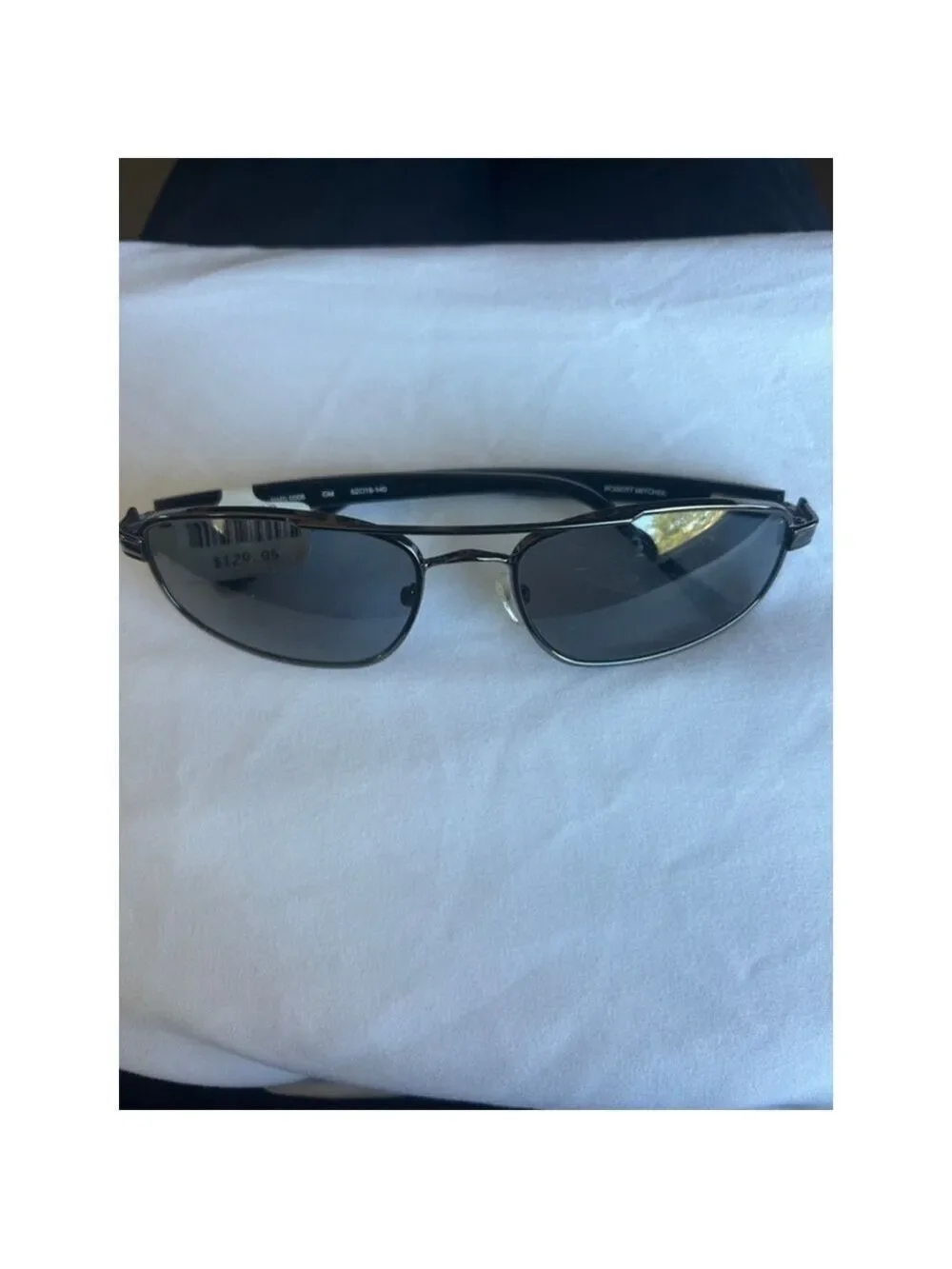 Men's Robert Mitchel Gunmetal Black Sunglasses RMS 6008 GM
