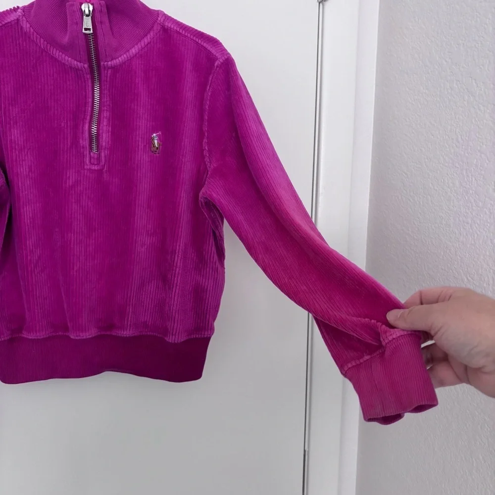 Ralph Lauren hem pink corduroy