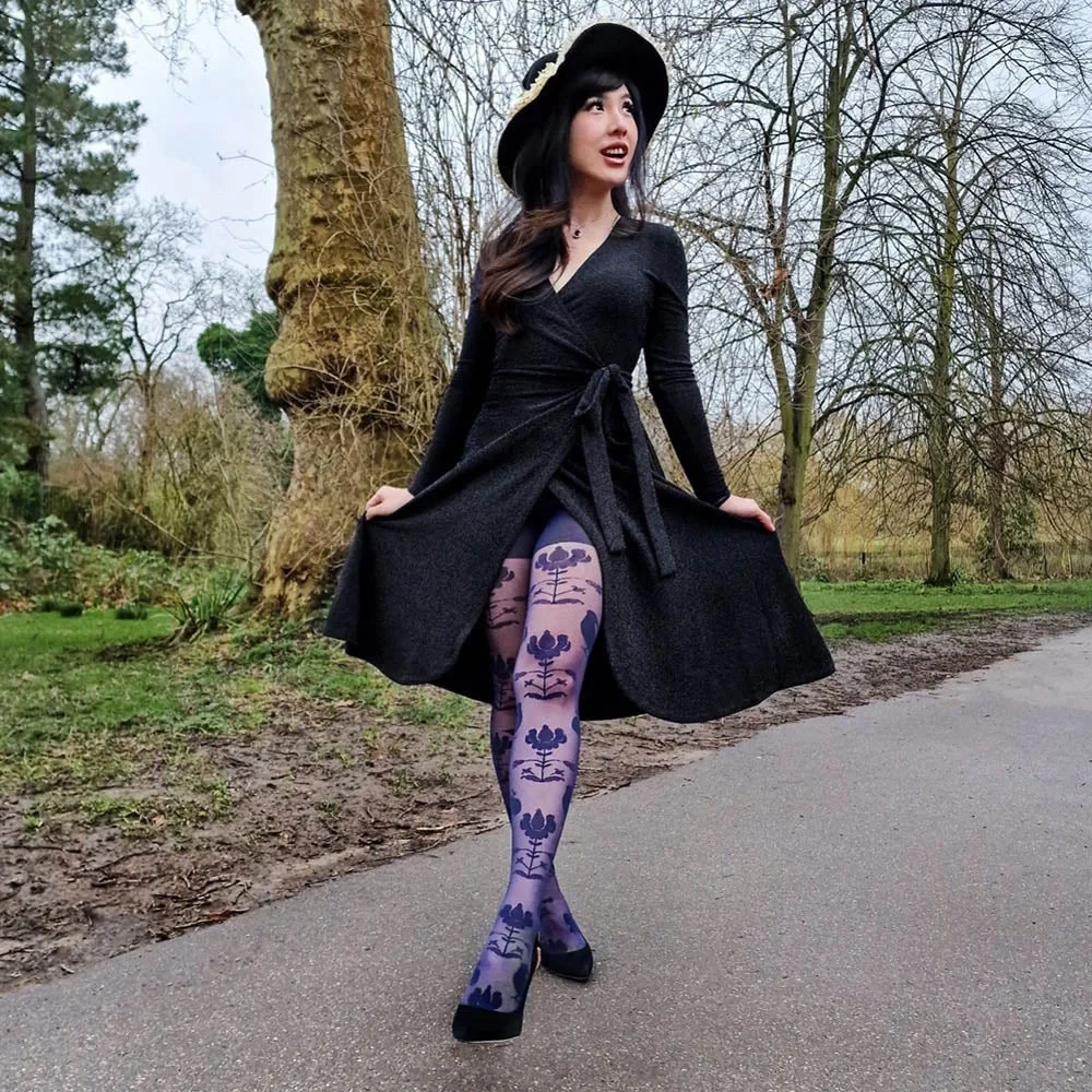 Snag Tights these navy
