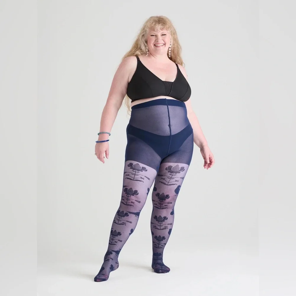 Snag Tights these navy