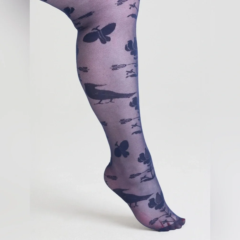 Snag Tights these navy