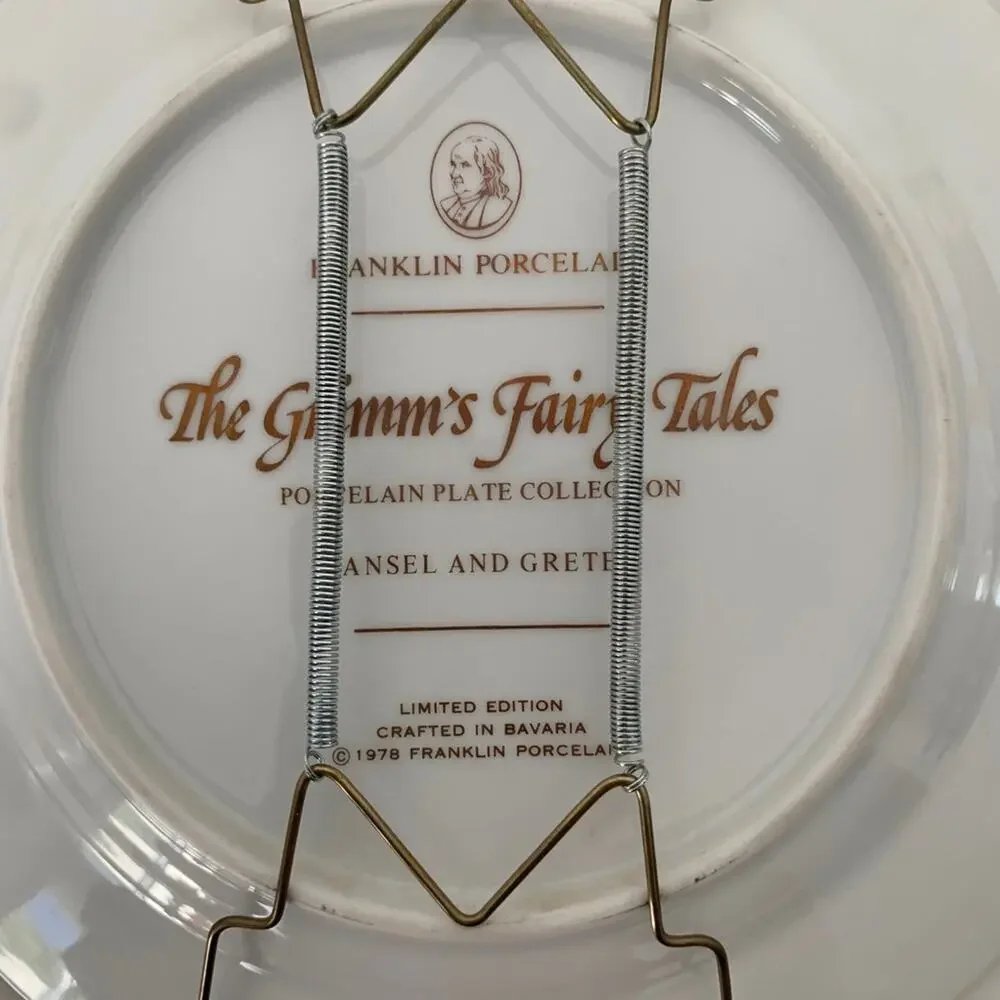 Vintage collection grimm’s plate