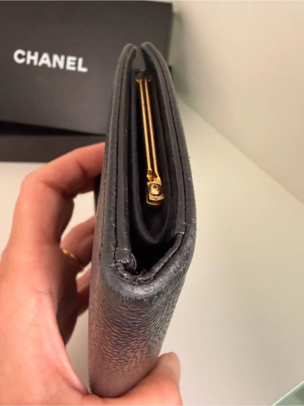 CHANEL vintage black