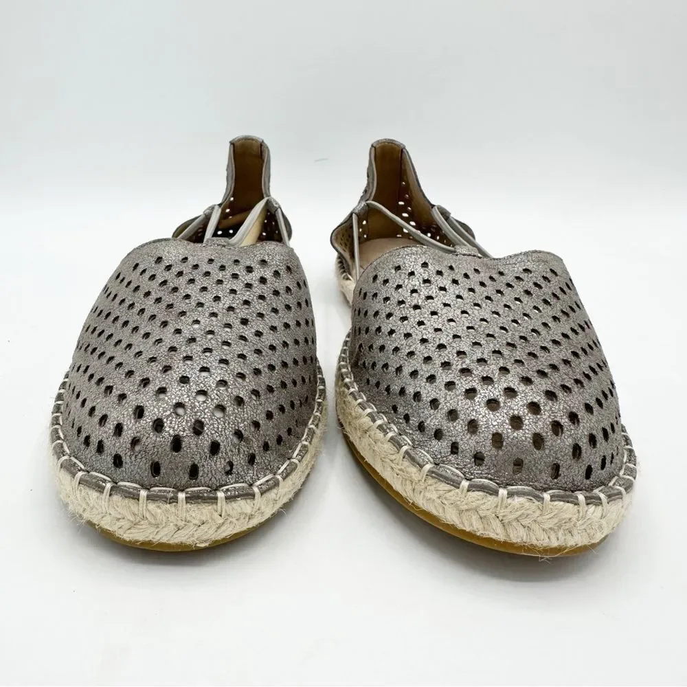 Eileen Fisher perforated leather