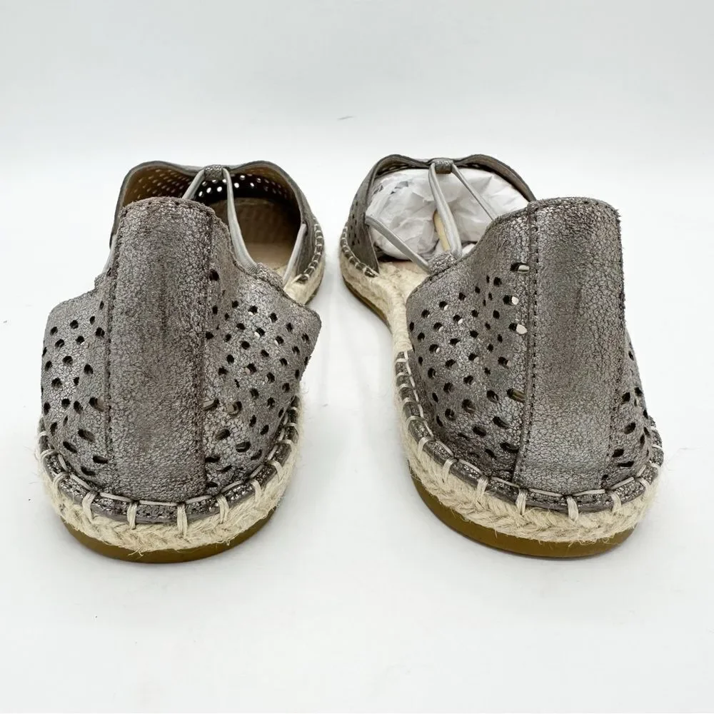 Eileen Fisher perforated leather