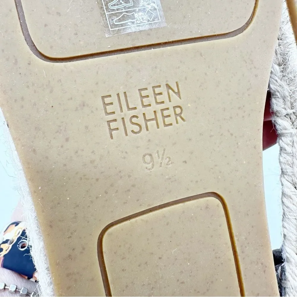 Eileen Fisher perforated leather