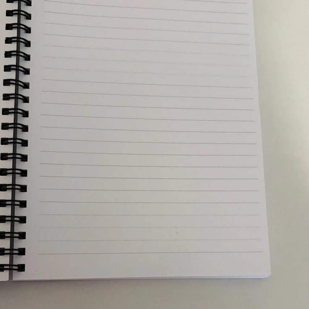 wtf notebooks blue spiral