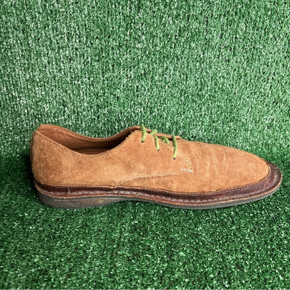 Ocean Minded‎ Mens 9.5 Brown Hemp Suede Hobo Low Top Chukka Beach Shoes