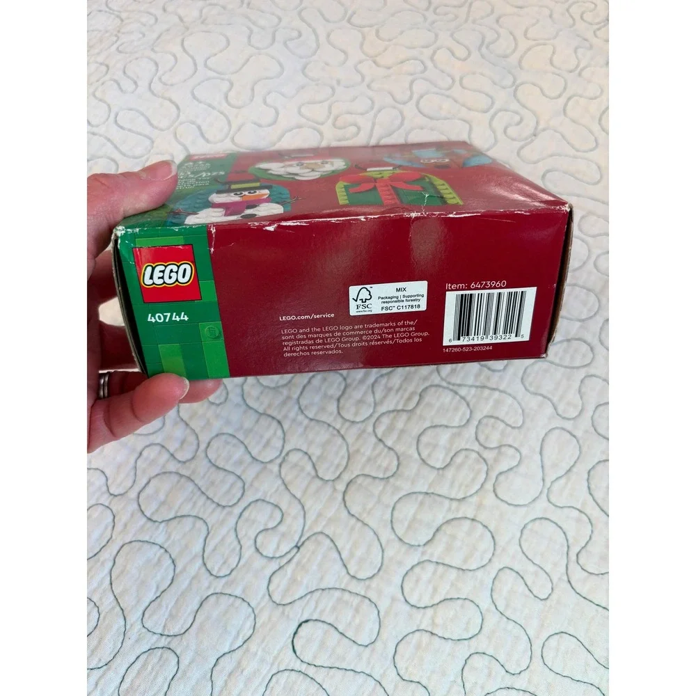 Lego christmas ornament