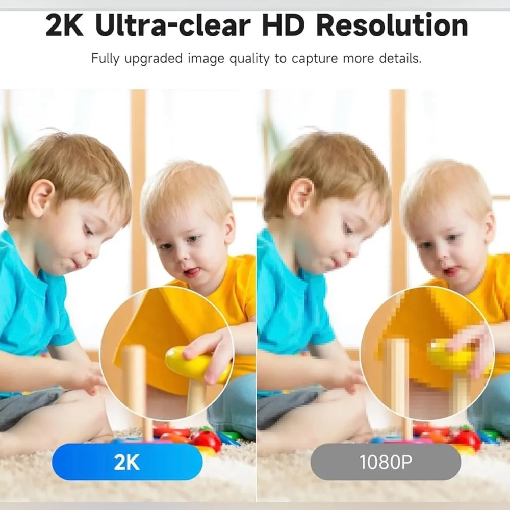 2-Smart HD Camera 2 Pack 4 Indoor Use Only -App Controlled, Plug In (Sealed) NWT