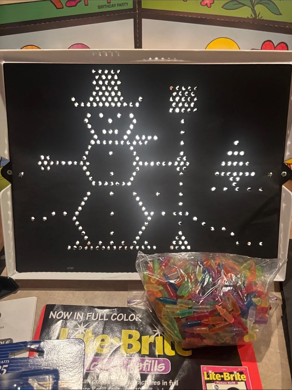 Milton Bradley lite brite easy