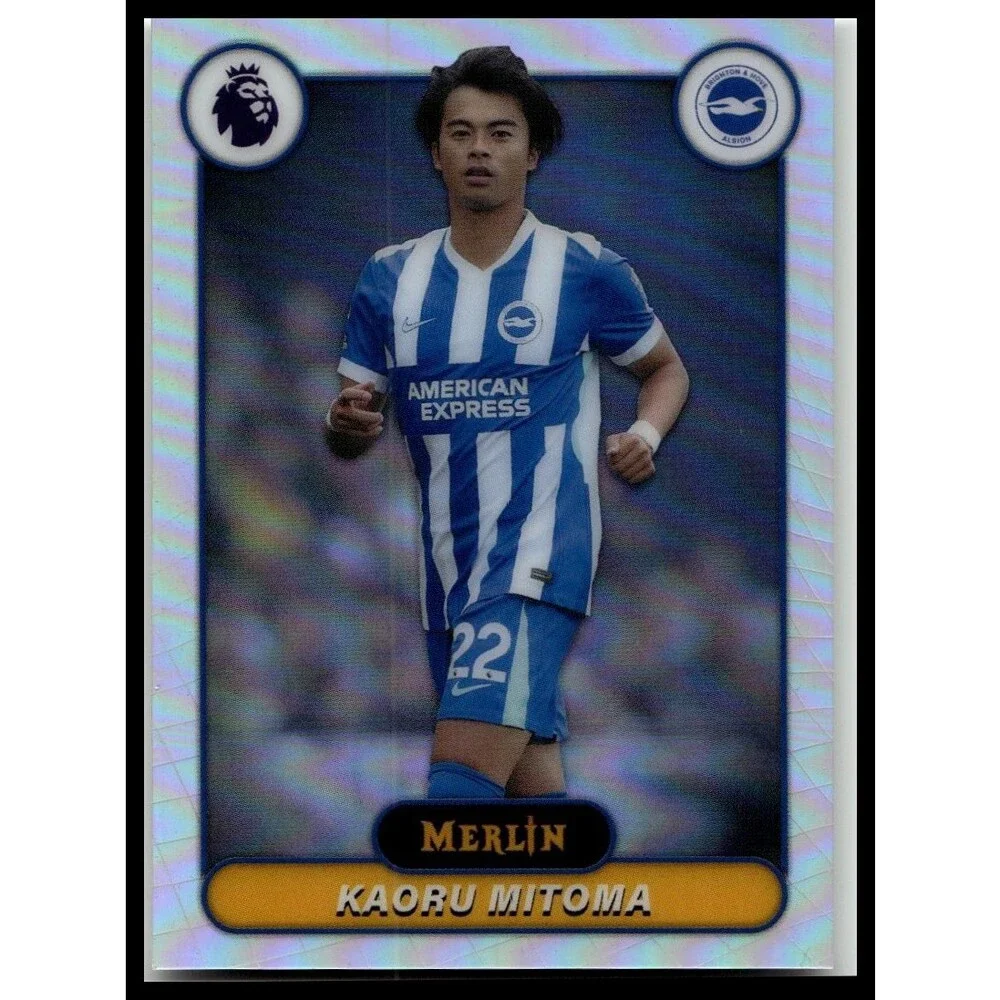 2026 Merlin Premier League #43 Kaoru Mitoma Refractor