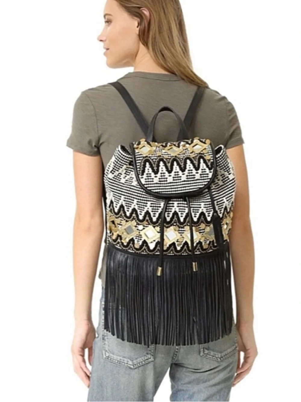 Rebecca Minkoff mirror accents