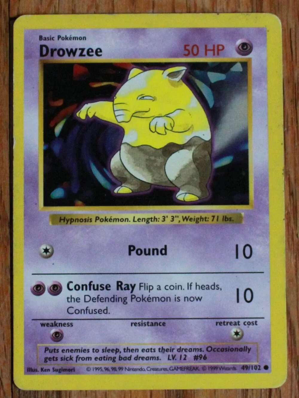 Vintage Pokemon 1999 