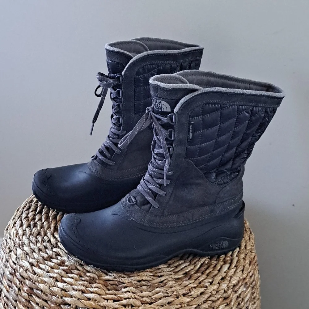 The North Face uppers suede used