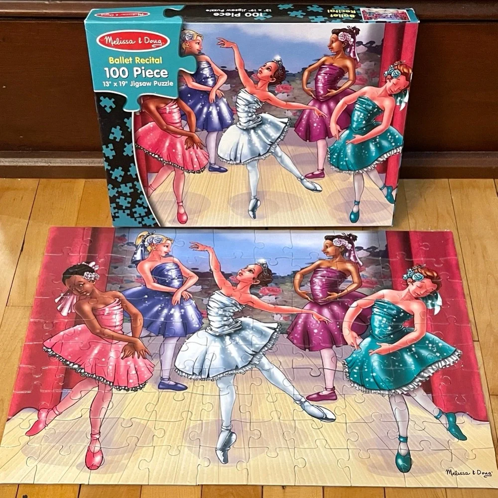 Melissa & Doug “Ballet Recital” 100 Piece Jigsaw Puzzle