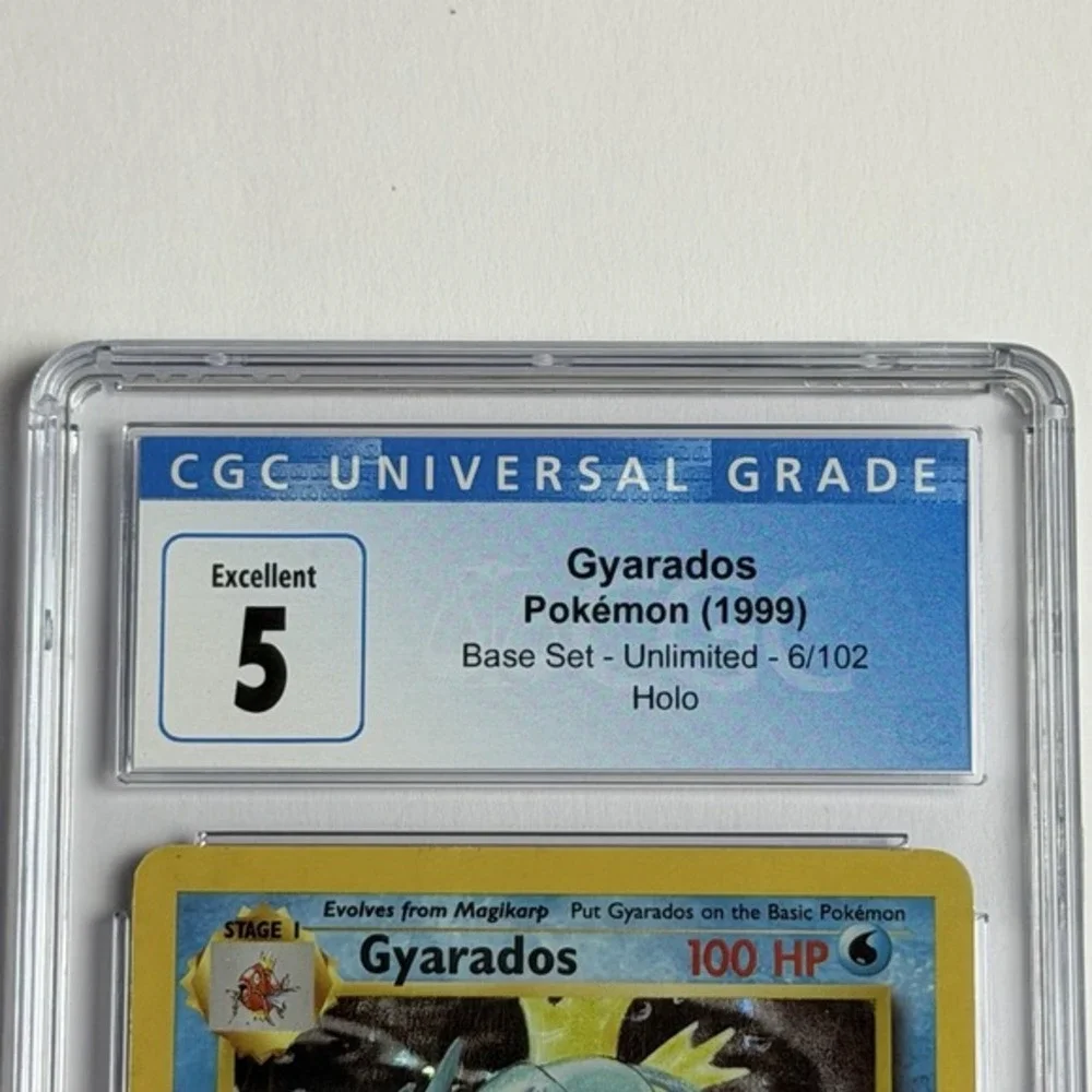 Pokemon gyarados holo