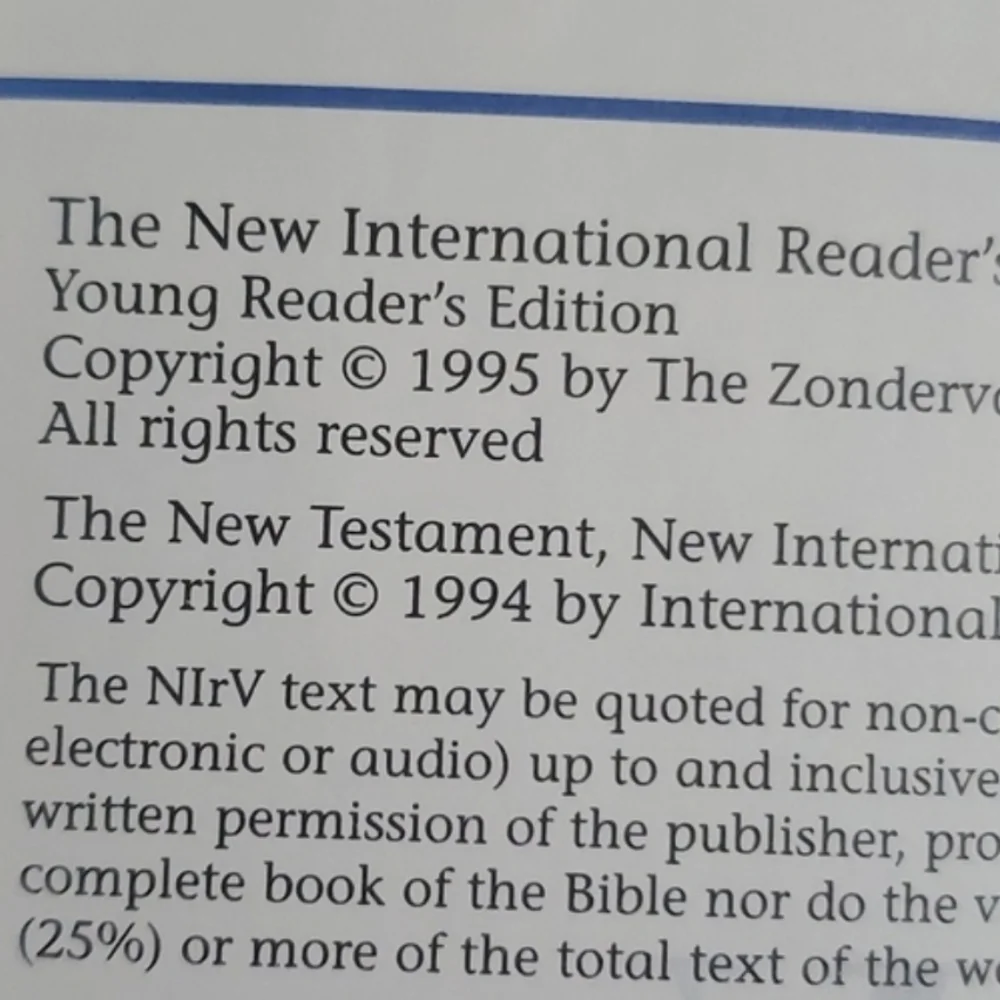 Zondervan young readers