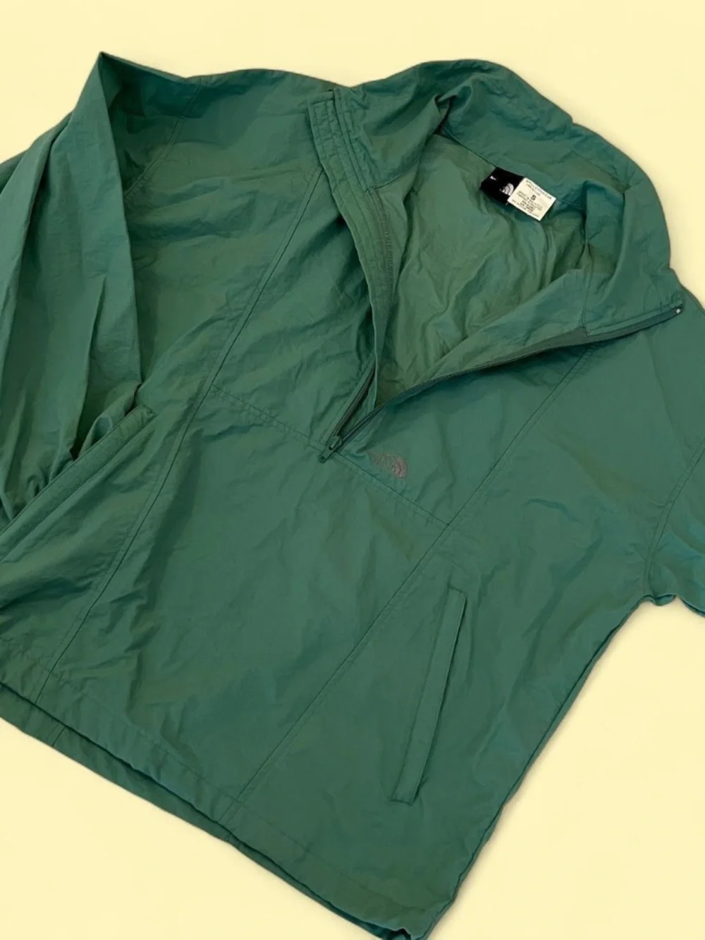 Vintage 80s The North Face Tracksuit Nylon Anorak Jacket Pants 2 Piece Green Men
