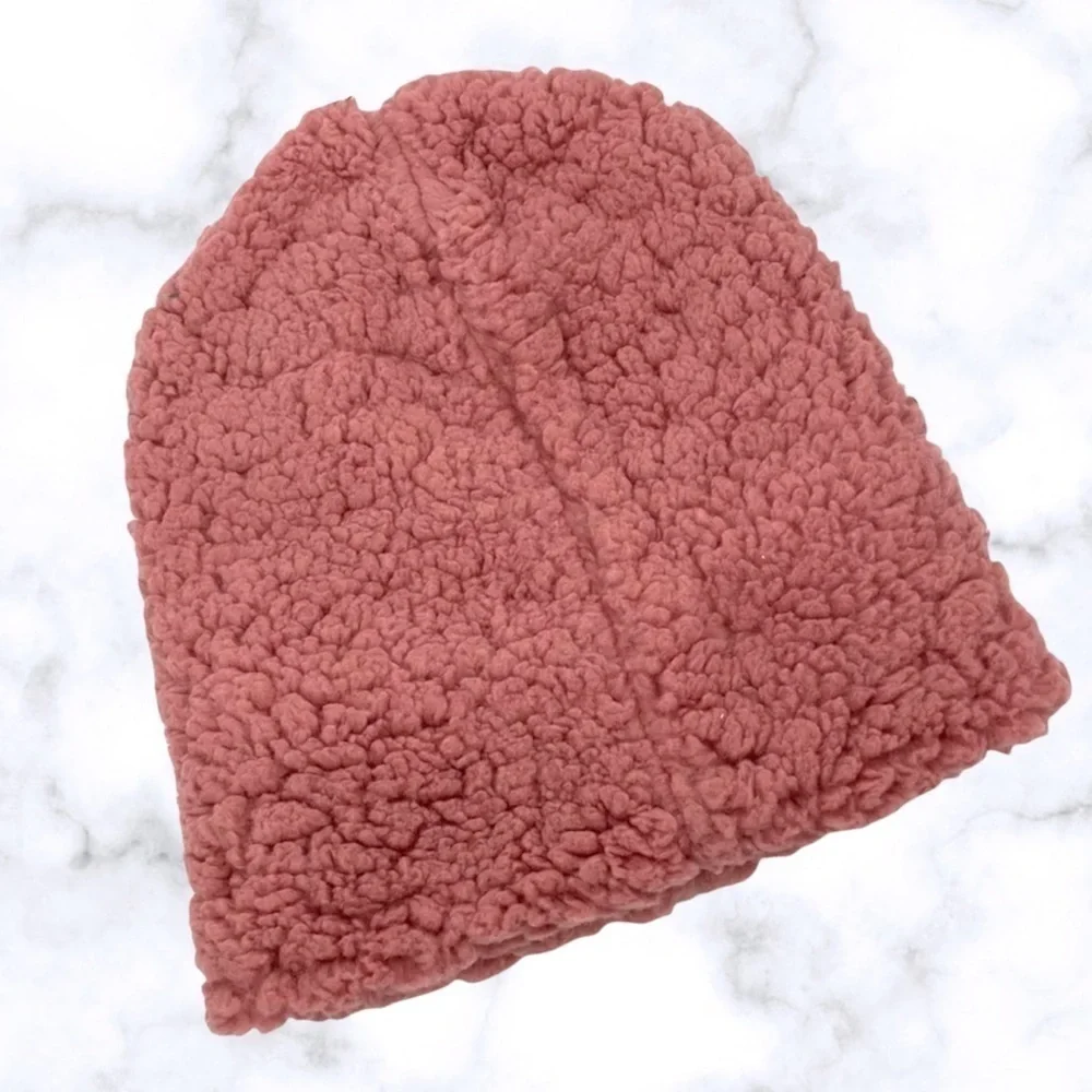 Tucker & Tate Slouch Beanie Hat Cap Faux Fur Cozy Warm One Size Kids Children’s