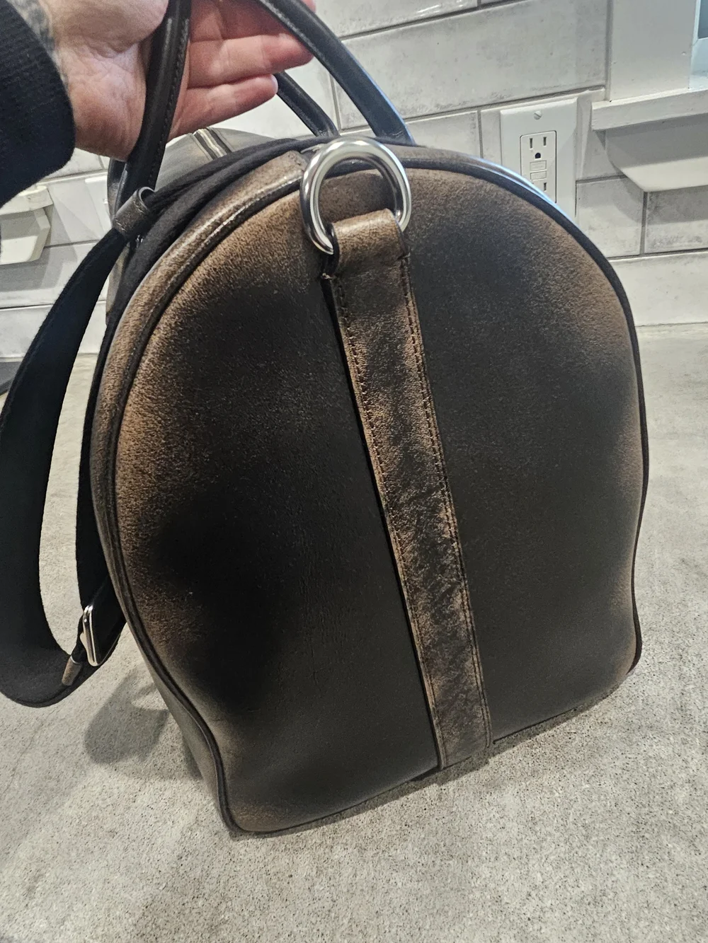 Coach LOVED LEATHER Compass 45