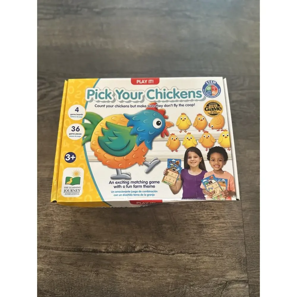 Pick Your Chickens‎ Matching Educational Game