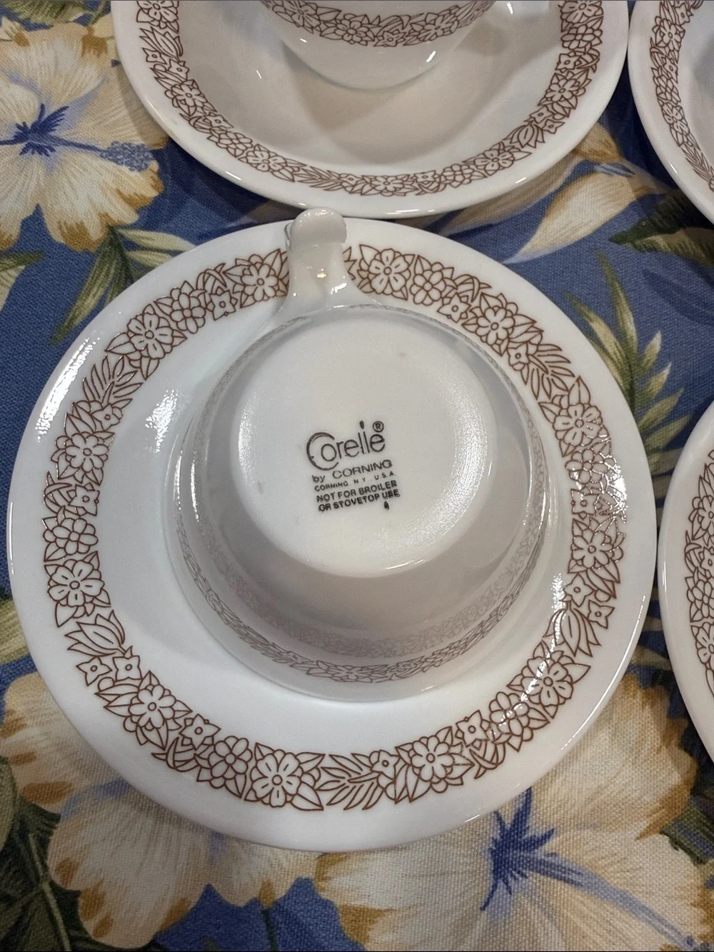 Corelle four porcelain