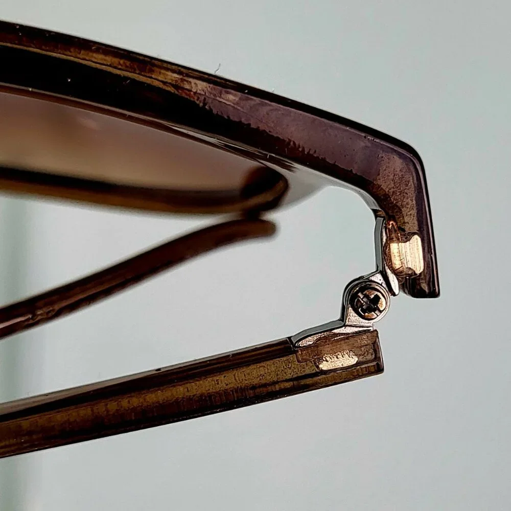 NWOT DESIGNER INSPIRED WOODGRAIN PATTERN SUNGLASSES (2 for $25)