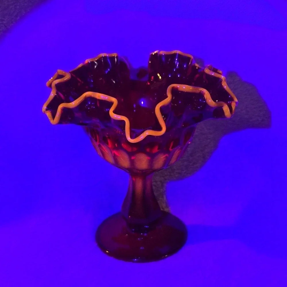 Fenton vibrant ruby