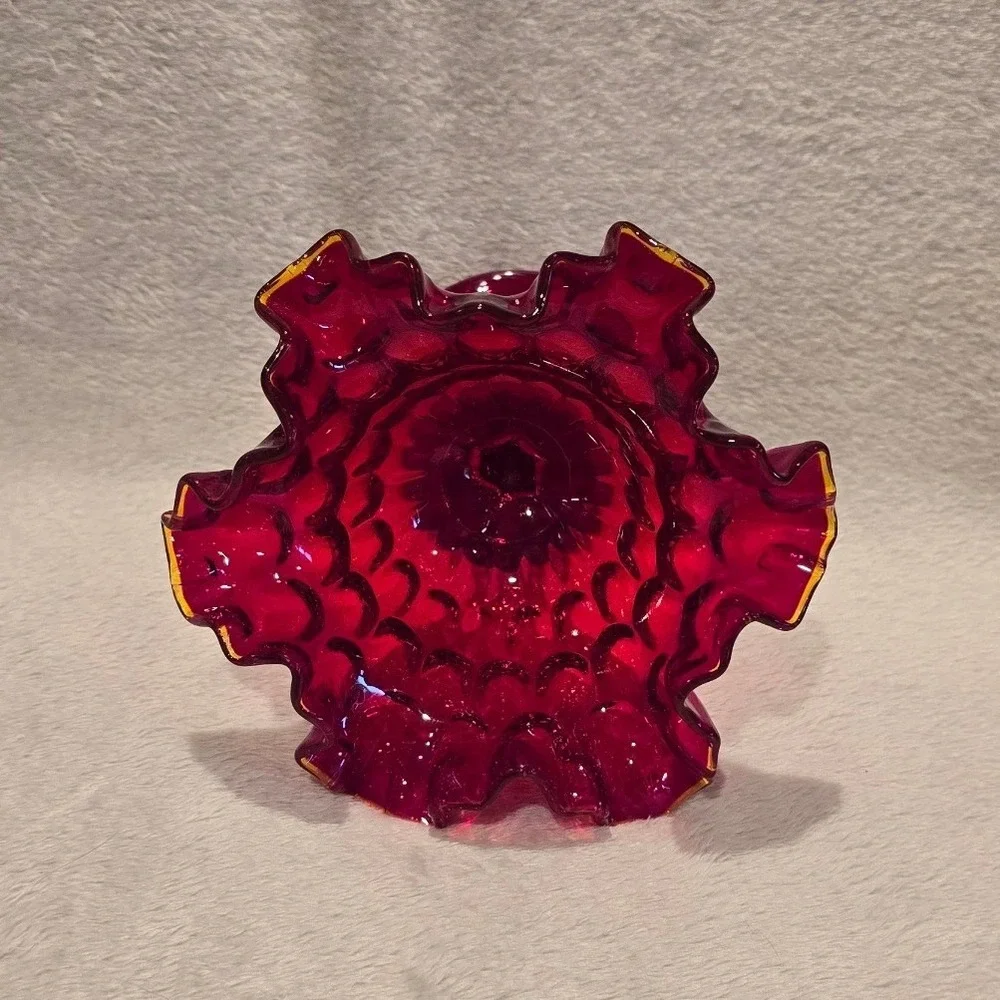 Fenton vibrant ruby