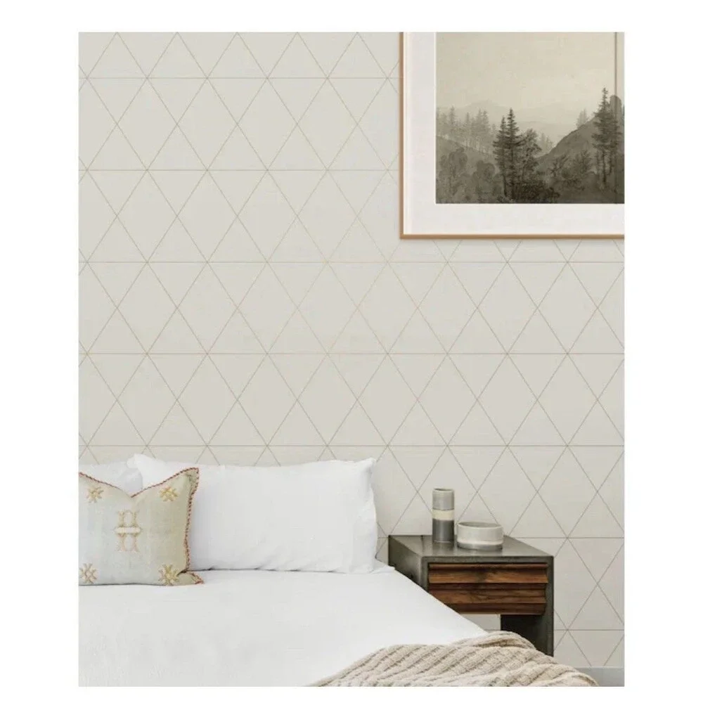 Lot 3 Scott Living Wallpaper NuWallpaper Self Adhesive Natural 20.5in X 18ft